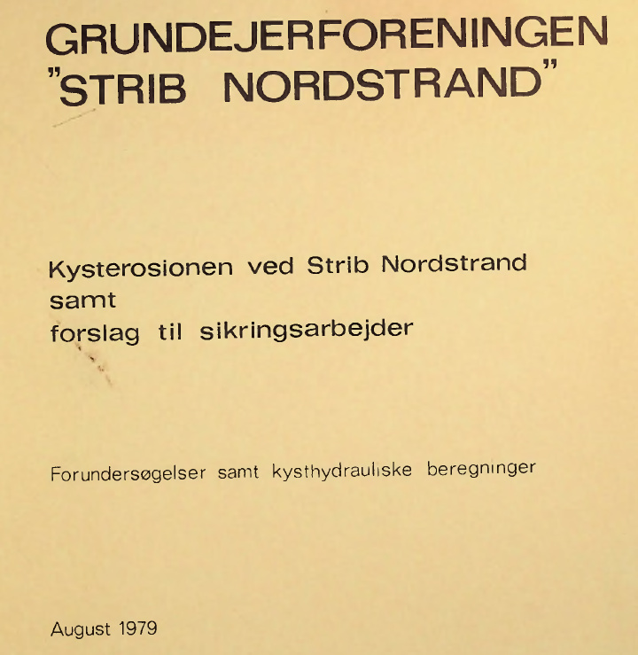 Behov for kystsikring af Strib Nordstrand